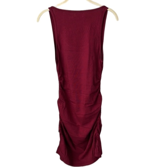 LSPACE Wildwood Mini Tank Dress Size S In Cabarnet - Picture 6 of 8